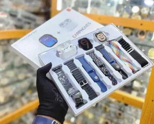 I20 Ultra Max Suit - Smartwatch & Airpods Combo